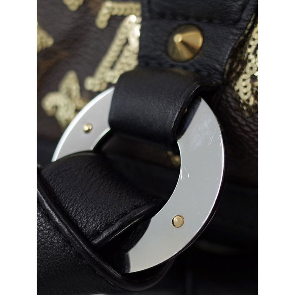 Louis Vuitton Monogram Eclipse Handbag Black Spee… - image 8